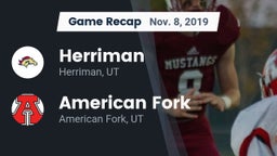 Recap: Herriman  vs. American Fork  2019