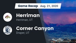 Recap: Herriman  vs. Corner Canyon  2020