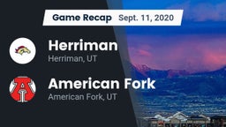 Recap: Herriman  vs. American Fork  2020