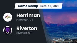 Recap: Herriman  vs. Riverton  2023
