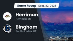 Recap: Herriman  vs. Bingham  2023