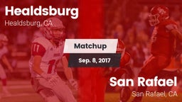 Matchup: Healdsburg High vs. San Rafael  2017