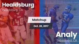 Matchup: Healdsburg High vs. Analy  2017
