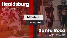 Matchup: Healdsburg High vs. Santa Rosa  2018