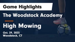 The Woodstock Academy vs High Mowing Game Highlights - Oct. 29, 2023