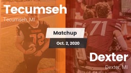 Matchup: Tecumseh  vs. Dexter  2020