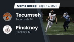 Recap: Tecumseh  vs. Pinckney  2021