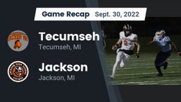 Recap: Tecumseh  vs. Jackson  2022