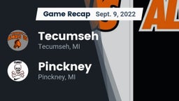 Recap: Tecumseh  vs. Pinckney  2022