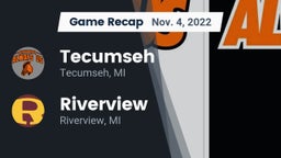 Recap: Tecumseh  vs. Riverview  2022