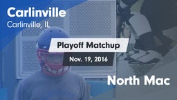Matchup: Carlinville High vs. North Mac 2016