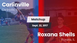 Matchup: Carlinville High vs. Roxana Shells  2017