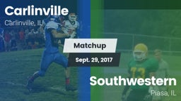 Matchup: Carlinville High vs. Southwestern  2017