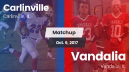 Matchup: Carlinville High vs. Vandalia  2017