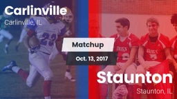 Matchup: Carlinville High vs. Staunton  2017