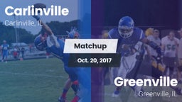 Matchup: Carlinville High vs. Greenville  2017