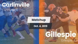 Matchup: Carlinville High vs. Gillespie  2019