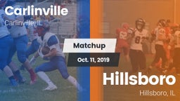 Matchup: Carlinville High vs. Hillsboro  2019