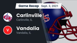 Recap: Carlinville  vs. Vandalia  2021