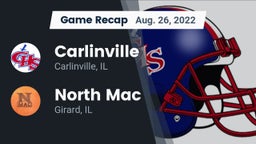 Recap: Carlinville  vs. North Mac  2022