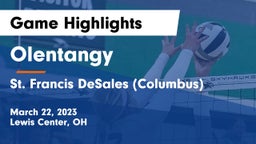 Olentangy  vs St. Francis DeSales  (Columbus) Game Highlights - March 22, 2023