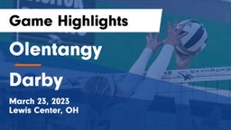 Olentangy  vs Darby  Game Highlights - March 23, 2023