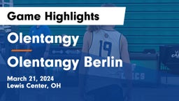 Olentangy  vs Olentangy Berlin  Game Highlights - March 21, 2024