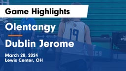 Olentangy  vs Dublin Jerome  Game Highlights - March 28, 2024