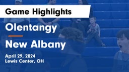 Olentangy  vs New Albany  Game Highlights - April 29, 2024