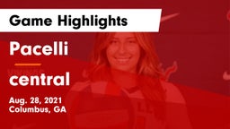 Pacelli  vs central   Game Highlights - Aug. 28, 2021