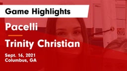 Pacelli  vs Trinity Christian  Game Highlights - Sept. 16, 2021