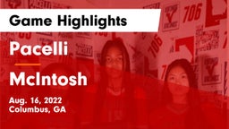 Pacelli  vs McIntosh  Game Highlights - Aug. 16, 2022