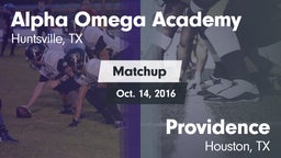 Matchup: Alpha Omega Academy vs. Providence 2016