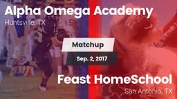 Matchup: Alpha Omega Academy vs. Feast HomeSchool  2017