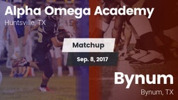 Matchup: Alpha Omega Academy vs. Bynum  2017