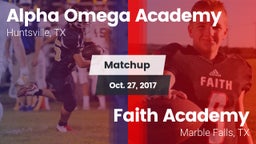 Matchup: Alpha Omega Academy vs. Faith Academy 2017