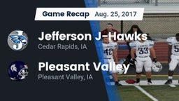 Recap: Jefferson  J-Hawks vs. Pleasant Valley  2017