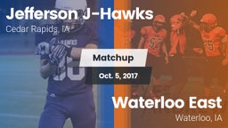 Matchup: Jefferson High vs. Waterloo East  2017