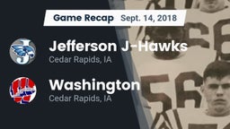 Recap: Jefferson  J-Hawks vs. Washington  2018