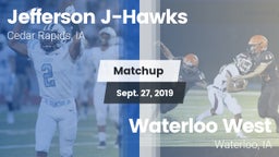 Matchup: Jefferson High vs. Waterloo West  2019