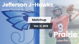 Matchup: Jefferson High vs. Prairie  2019