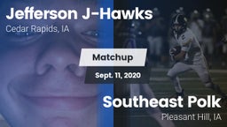 Matchup: Jefferson High vs. Southeast Polk  2020
