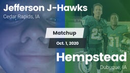 Matchup: Jefferson High vs. Hempstead  2020