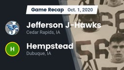 Recap: Jefferson  J-Hawks vs. Hempstead  2020