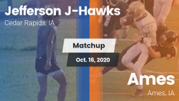 Matchup: Jefferson High vs. Ames  2020