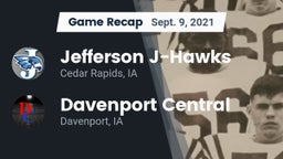 Recap: Jefferson  J-Hawks vs. Davenport Central  2021