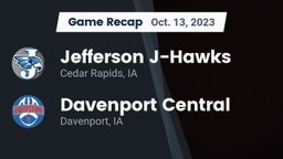 Recap: Jefferson  J-Hawks vs. Davenport Central  2023