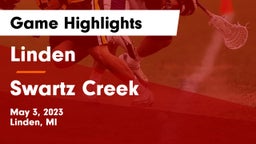 Linden  vs Swartz Creek  Game Highlights - May 3, 2023