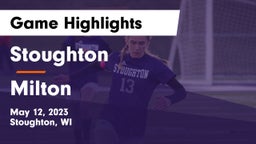 Stoughton  vs Milton  Game Highlights - May 12, 2023