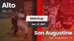 Matchup: Alto  vs. San Augustine  2017